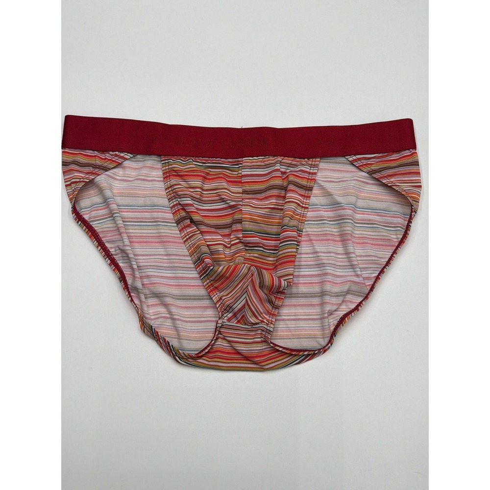Todd Sanfield Men's Striped Brief Underwear Size S